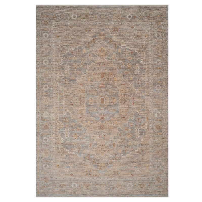 HomeRoots Floral Medallion Traditional Runner Area Rug