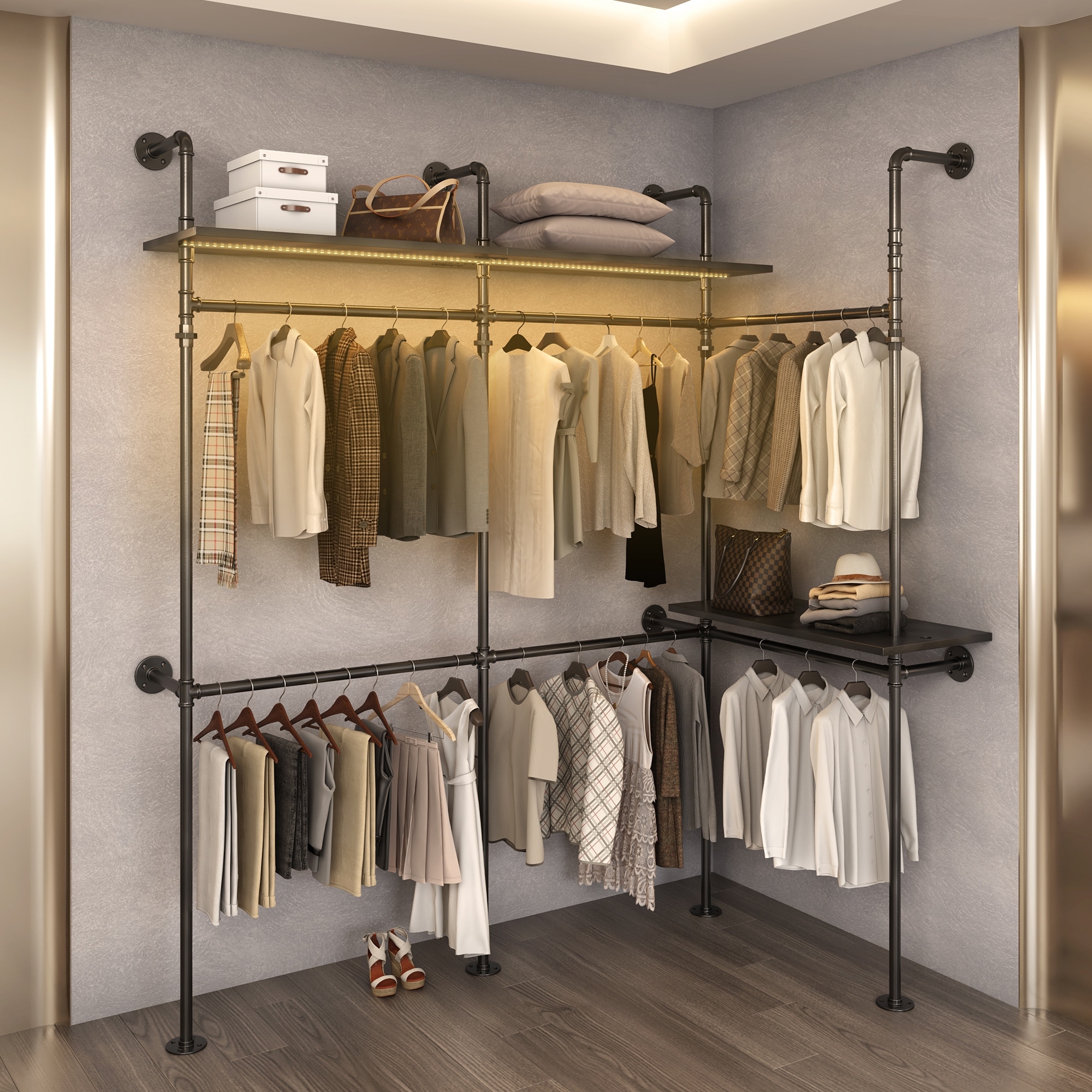 Wall mounted led closet light on sale