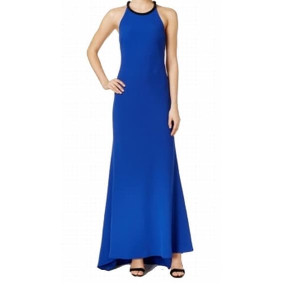 calvin klein dresses royal blue