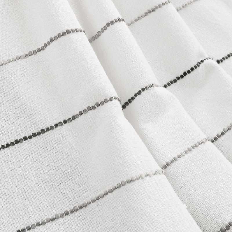 Lush Decor Ombre Stripe Yarn Dyed Cotton Oversized Blanket/Coverlet