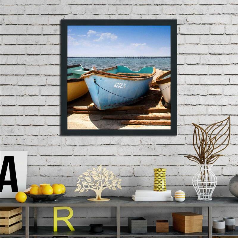 "Breakwater Boats" by Danita Delimont I Print on Acrylic