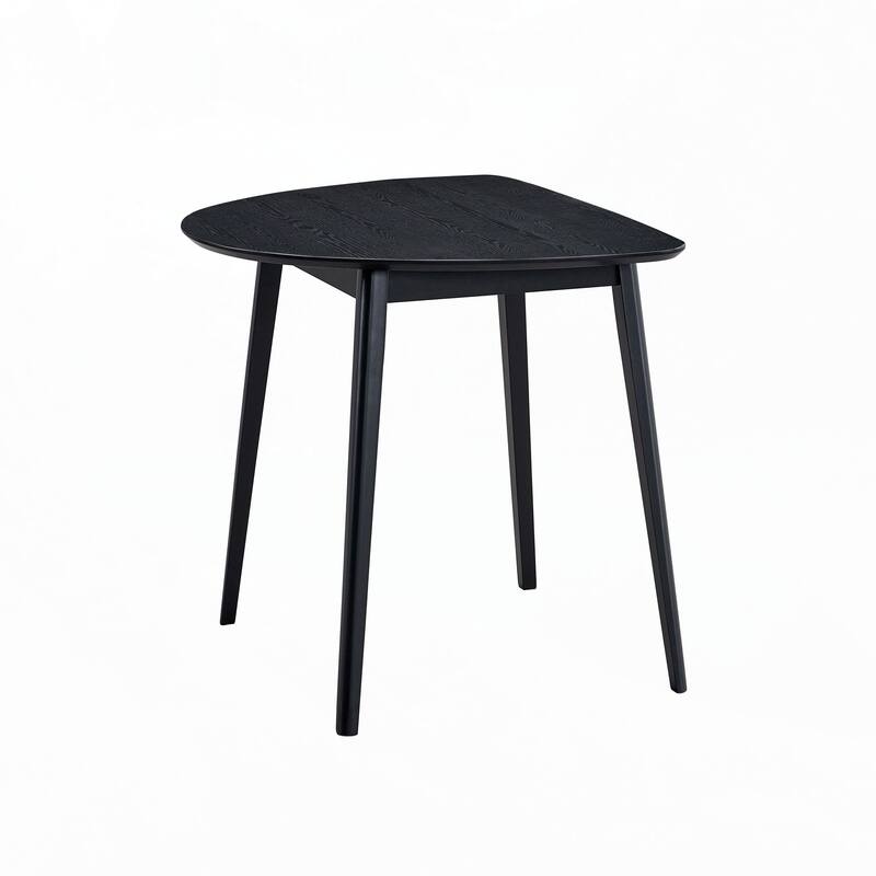 Real Black Finish Dining Table