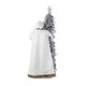 preview thumbnail 7 of 12, Glitzhome 4ft Oversized Woodland Santa with 5ft Pre-Lit Flocked Artificial Christmas Tree