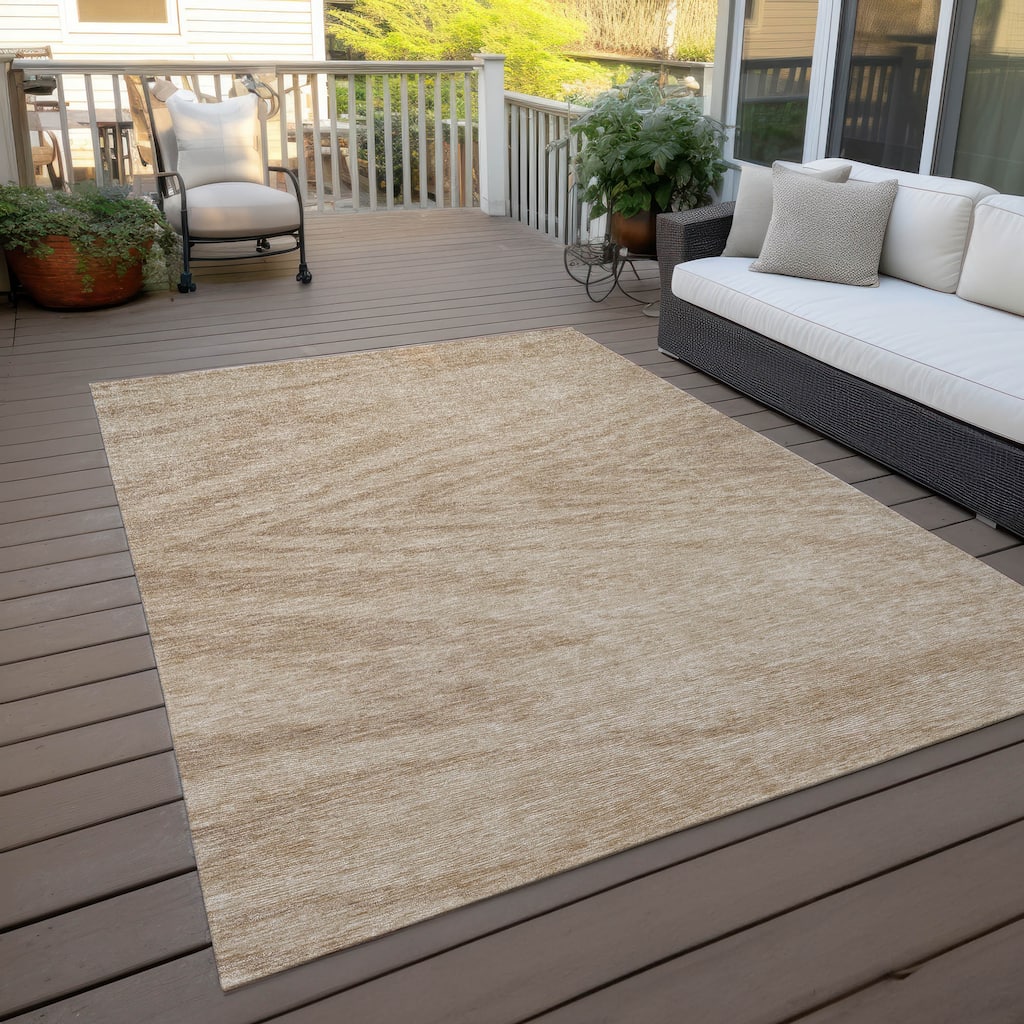 Machine Washable Indoor/ Outdoor Chantille Chevron Modern Rug