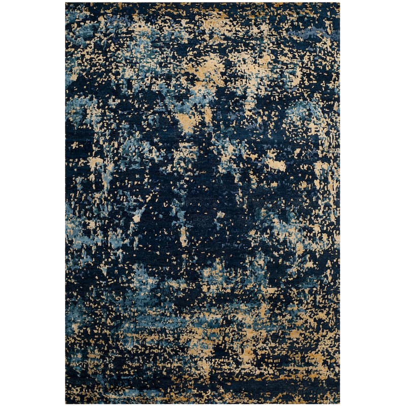 SAFAVIEH Couture Handmade Tiffany Aliyya Modern Abstract Viscose Rug