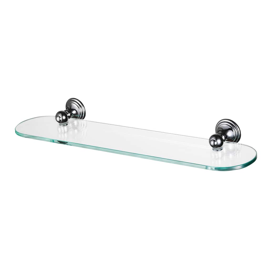 Allure Glass Shelf Chrome