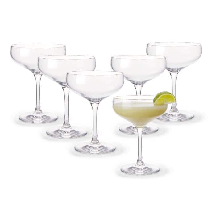 Holmegaard Cabernet Cocktail Glass, Clear, 6 pcs. - 9.8 oz