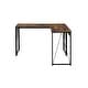 preview thumbnail 2 of 10, Q-Max L-shaped Rectangular Writing Desk With Reverse "V" Shaped
