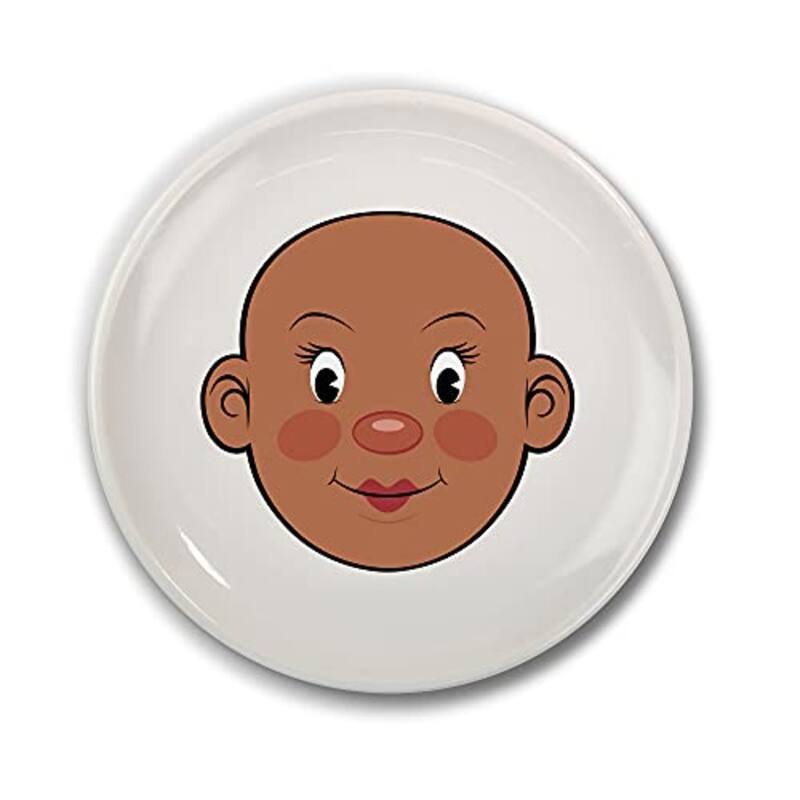 Fred Ms. Food Face Dinner Plate - 8.25 in - 8.25 in