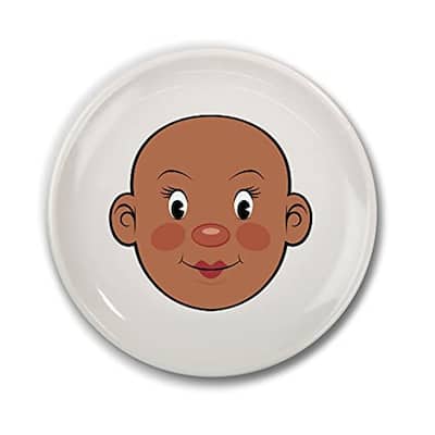 Fred Ms. Food Face Dinner Plate - 8.25 in