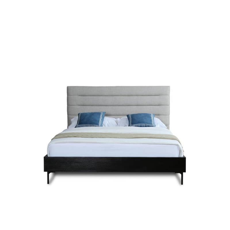 Manhattan Comfort Upholstered Mid Century Schwamm Full-Size Bed