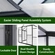 [08X20FT] Extra-Large Barn-Style Weatherproof Walk-In Greenhouse With Roof Vents (SAK85716)