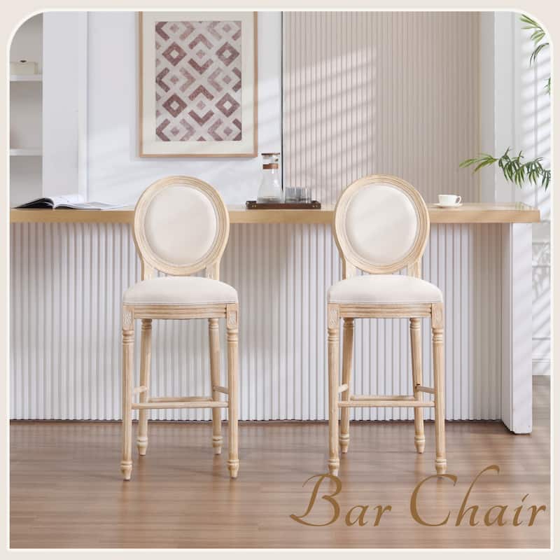 Upholstered Counter Height Chairs Side Chairs Set of 2