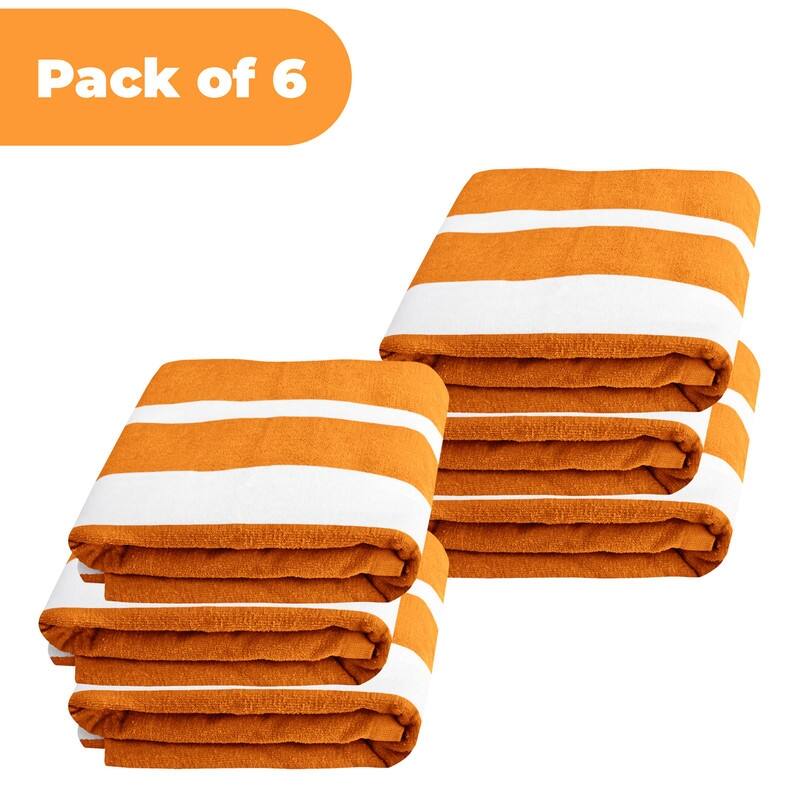 Superior Cabana Cotton Towel/ Chaise Lounge Chair Cover