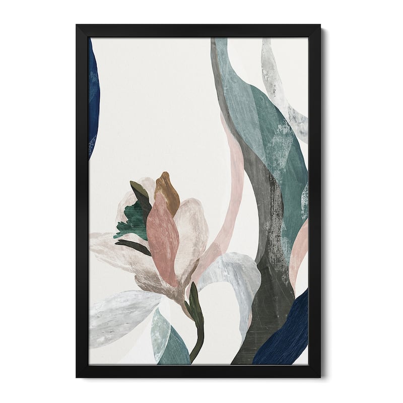 Arabesque II Premium Framed Poster by PI Studio - Black - 32x24x1