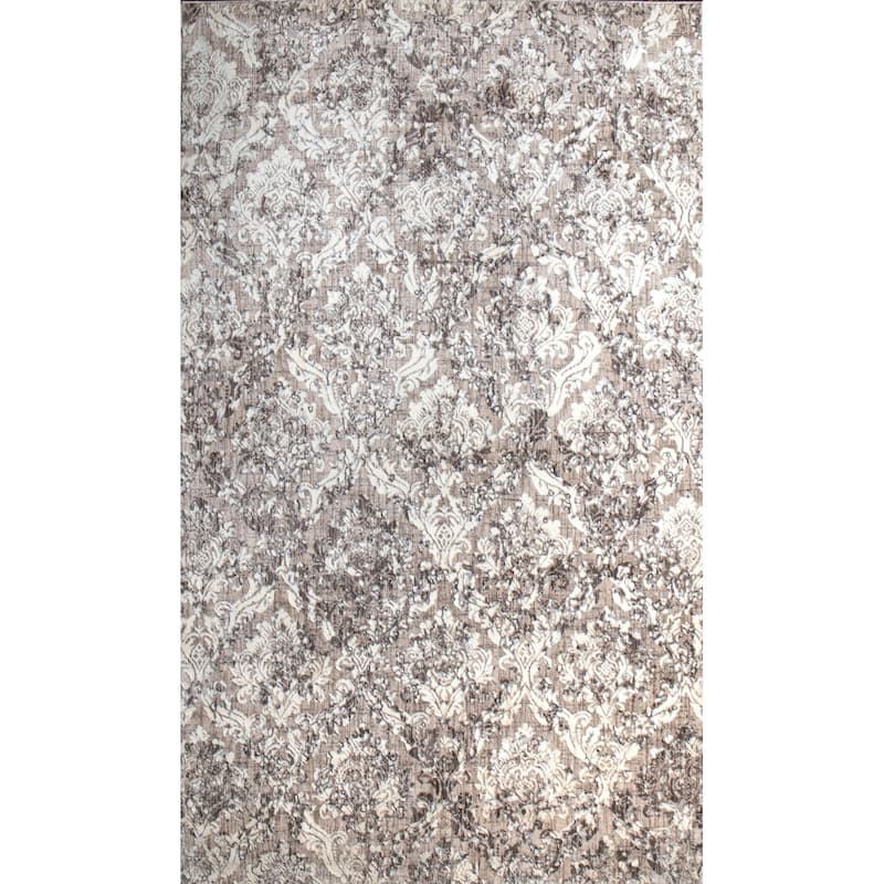Bashian Miriana Beige Contemporary Area Rug