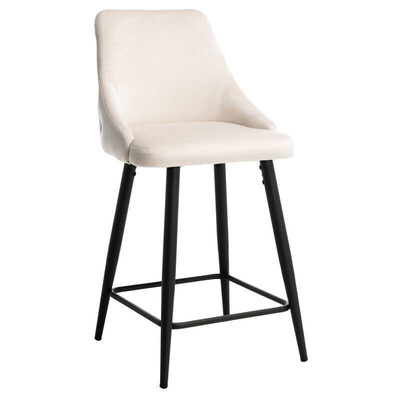 SAFAVIEH Nathalie 24-inch Counter Stool - 22.4" x 18.2" x 36.6" - 22Wx18Dx31H