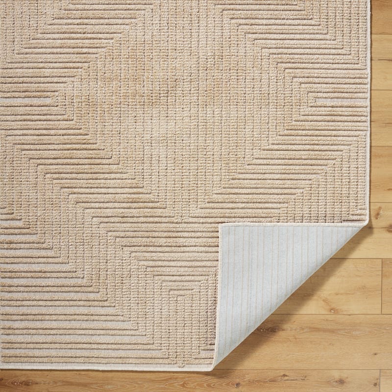 Livabliss Bohemian & Eclectic Lyna Diamond Washable Area Rug