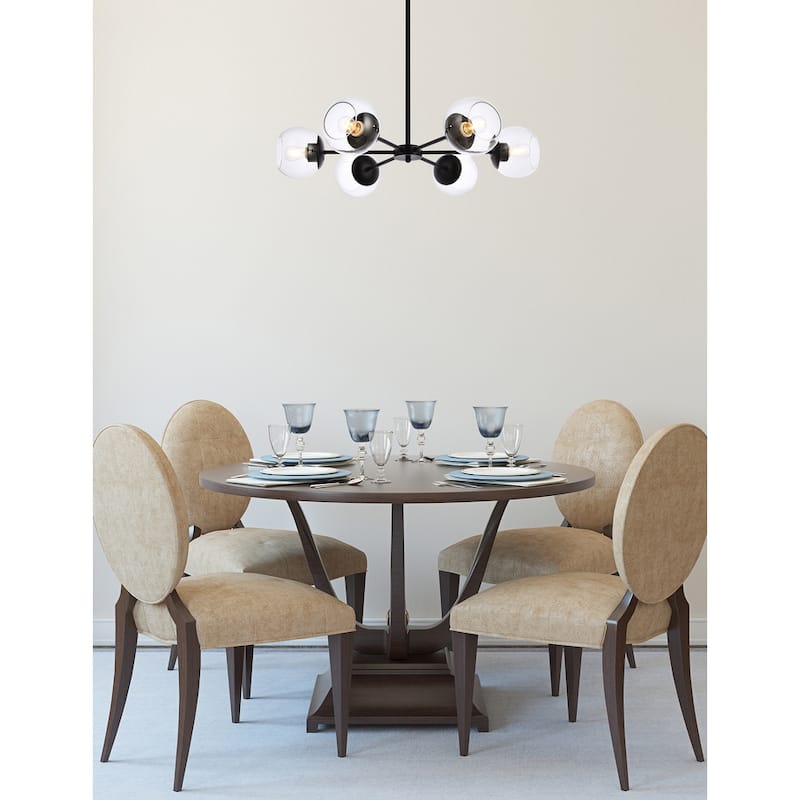 Brooke 30 inch Pendant with Clear Shade - N/A