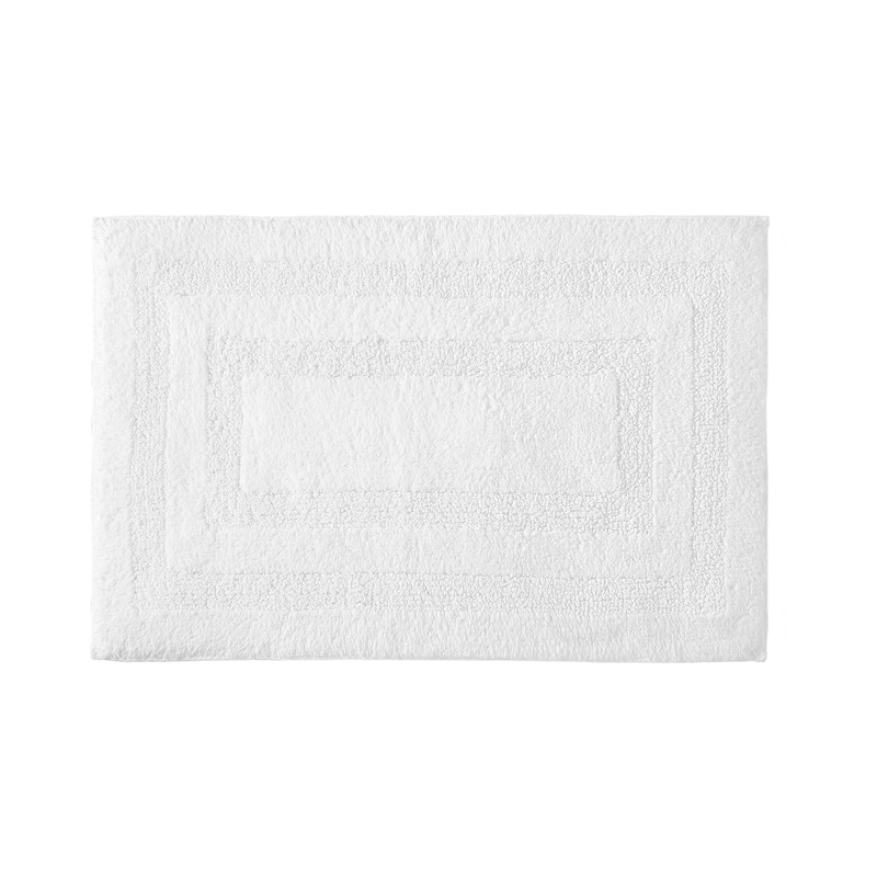 Nautica Micellar Cotton Solid Reversible 2 Piece Bath Rug Set