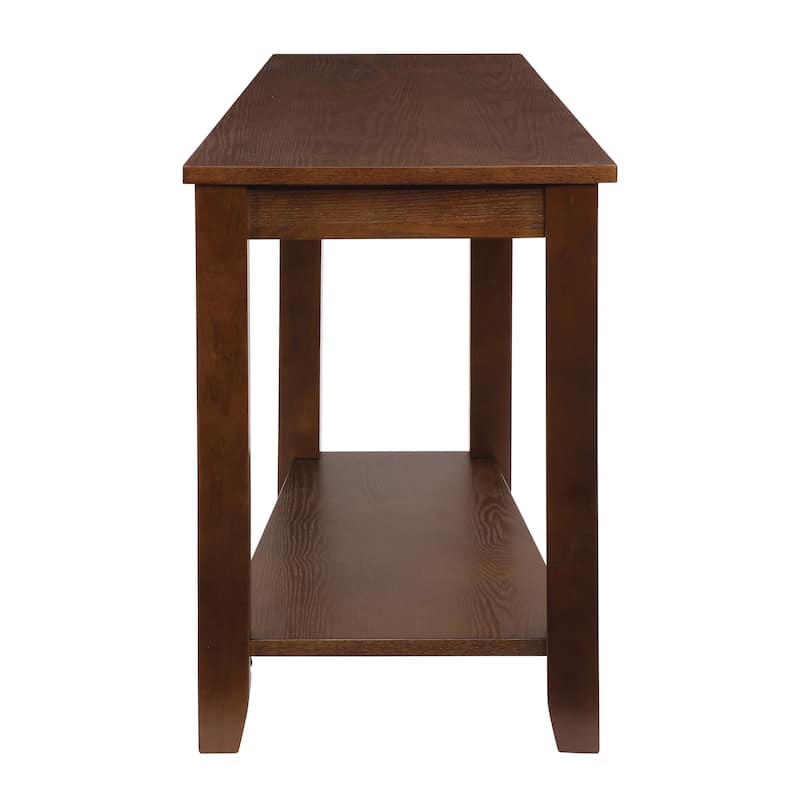 Evette Chairside Table - Espresso