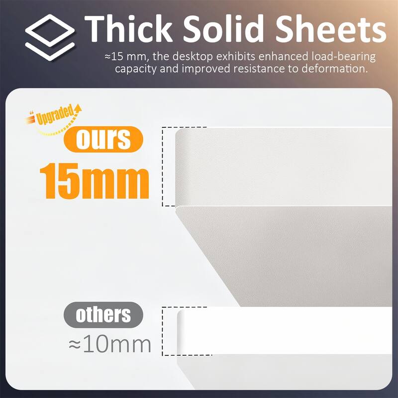 51.2" LED Makeup Vanity Desk with RGB Light Strip