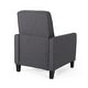 preview thumbnail 35 of 84, Darvis Fabric Recliner Club Chair by Christopher Knight Home