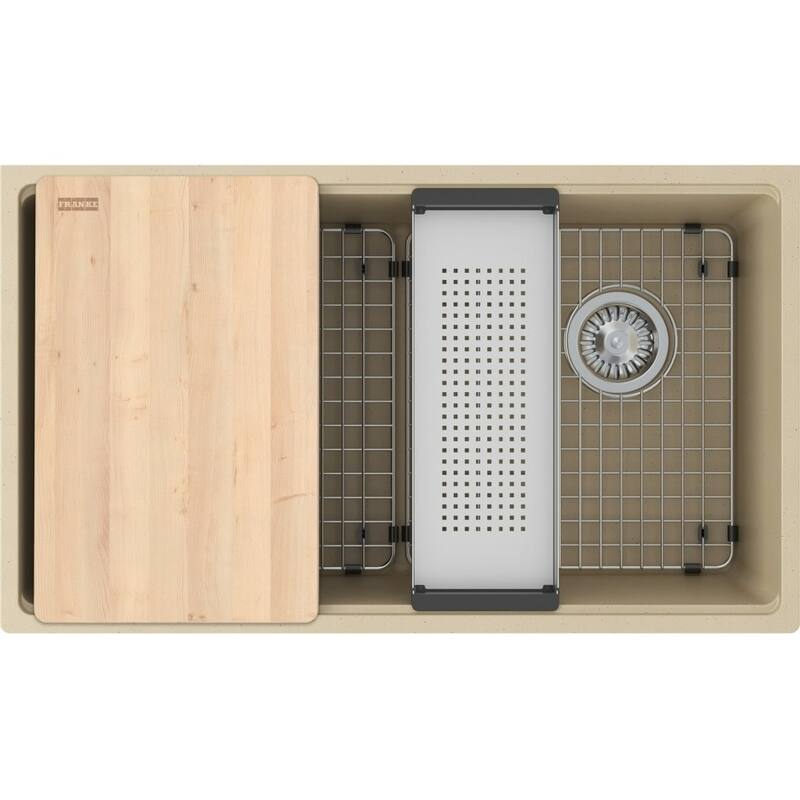 Franke MAG11031OW-WKC Maris 33" Undermount Single Basin Granite - Champagne