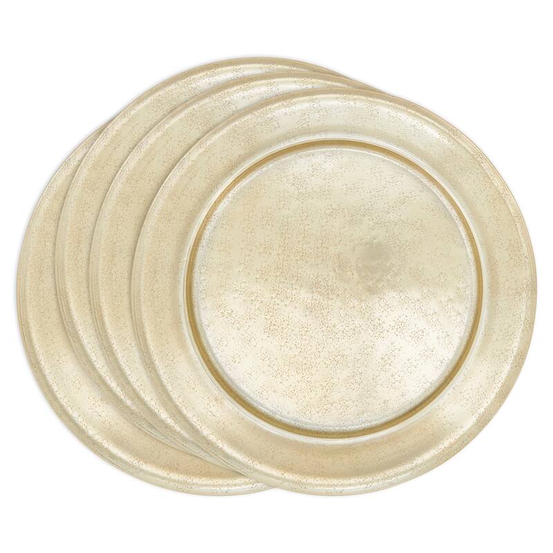 Polished Rimmed Charger (Set of 4)