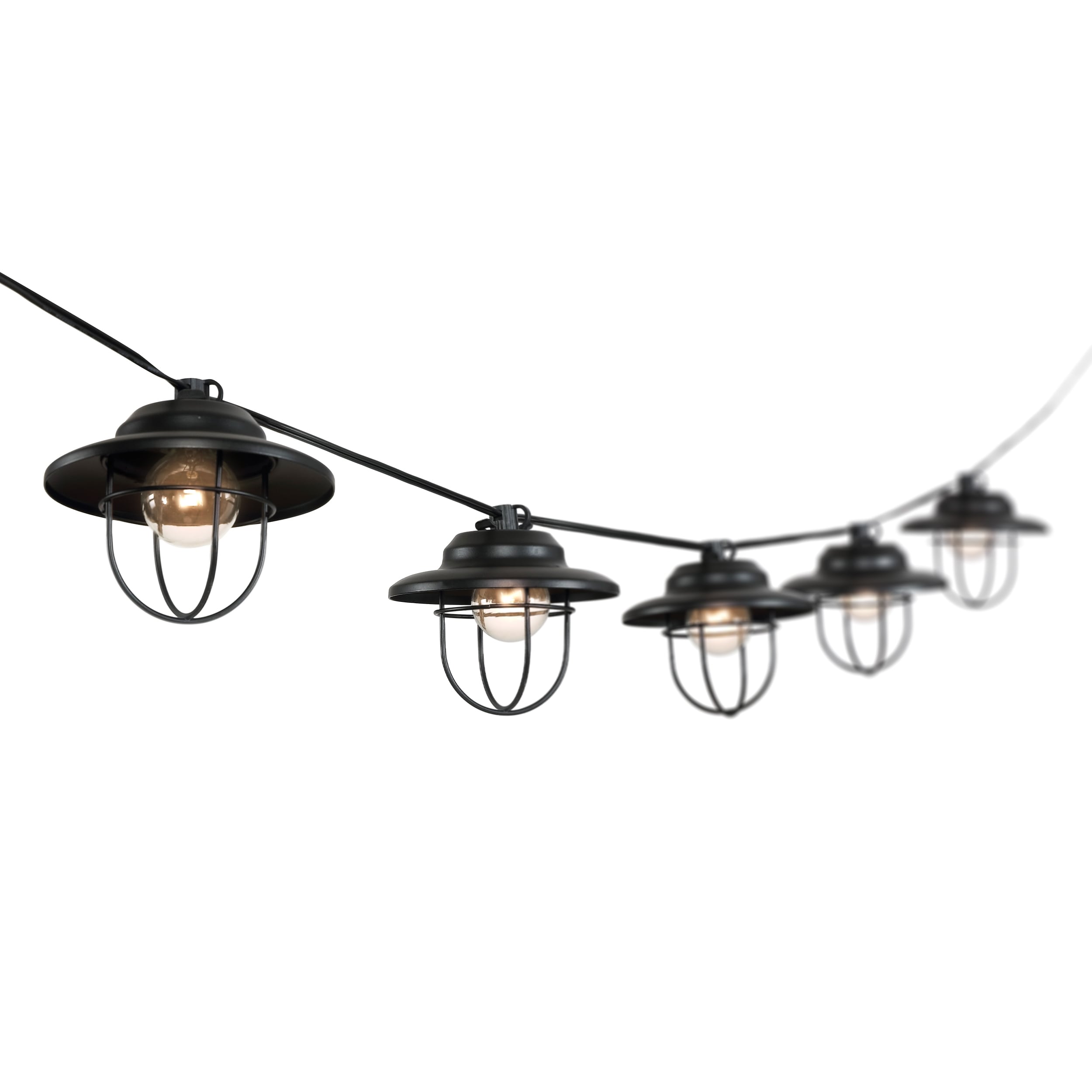 JONATHAN Y 10 ft G40 String Lights - 10-Light, Indoor/Outdoor - 10-Light