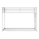 preview thumbnail 15 of 20, Furniture of America Ambell Modern Metal Low Profile Bunk Bed with Reversible Ladder
