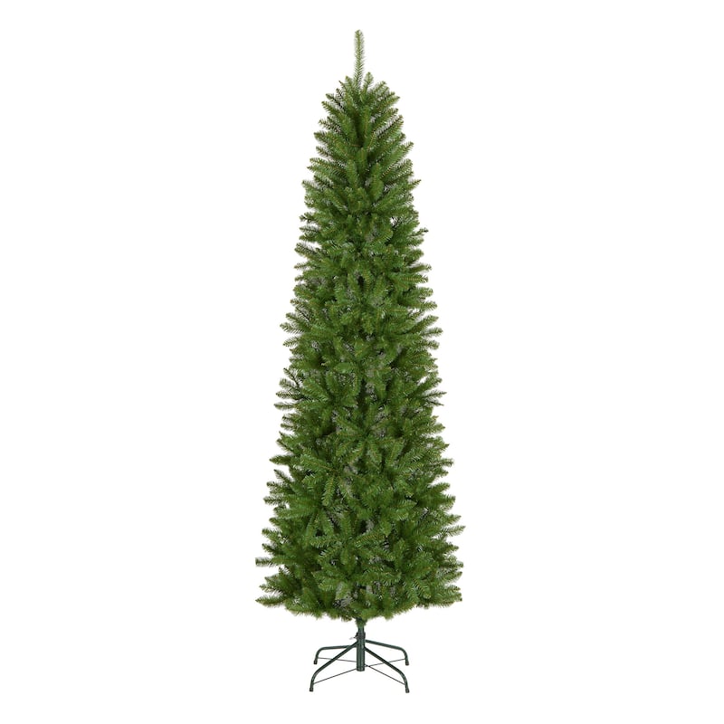 National Tree Company 7.5 ft. Kingswood Fir Pencil Slim Christmas Tree - 7.5 Foot