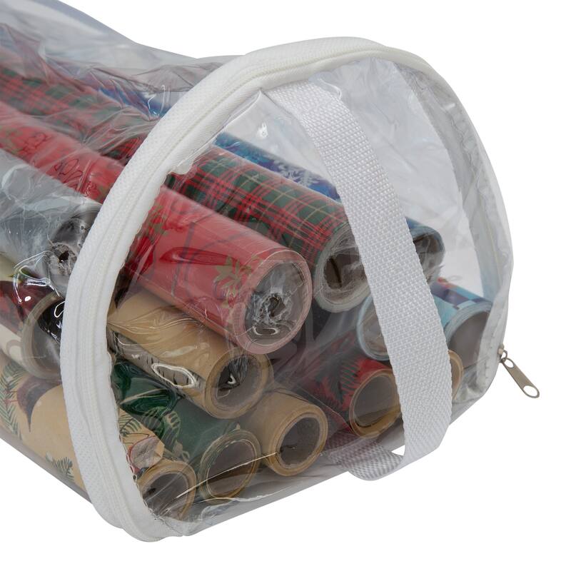 Simplify Clear Gift Wrap Storage Storage Bag - 8.6"x 30"