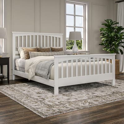 Brooklyn Foundation Bed Frame with Matching Footboard
