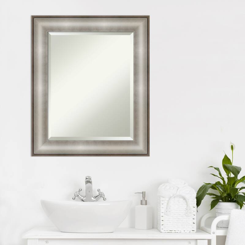Beveled Bathroom Wall Mirror - Imperial Frame