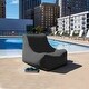 preview thumbnail 5 of 30, Jaxx Ponce Outdoor Bean Bag Patio Chair and Lounger