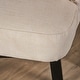 preview thumbnail 6 of 15, Ogden Beige Swivel Bar Stools (Set of 2) by Christopher Knight Home
