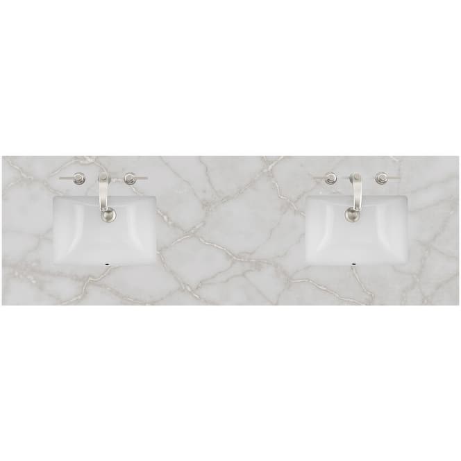 James Martin Vanities 040-S72-SNK 72" Porcelain Vanity Top