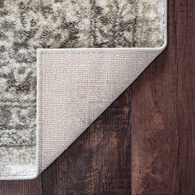 Genesis Farmhouse Medallion Indoor Area Rug