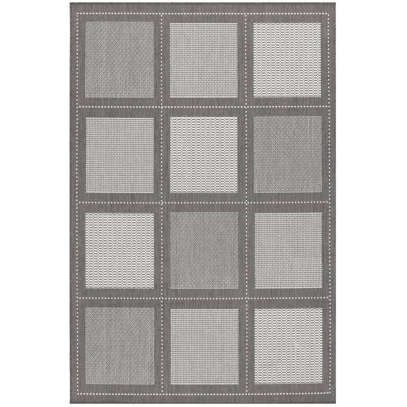 Dream Decor Rugs Pergola Checkers Indoor Outdoor Area Rug