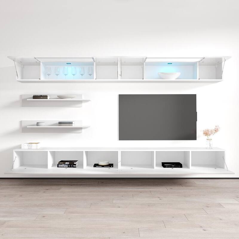 Fly I3 30TV Wall Mounted Floating Modern Entertainment Center