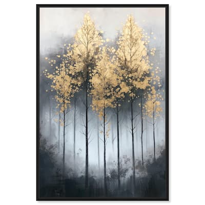 Gilded Grove Canvas by Art Remedy