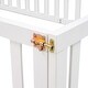 preview thumbnail 24 of 31, Full Size Floor Bed for Children, Sturdy Wood Montessori Bed Frame with Fence & Door