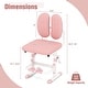 preview thumbnail 4 of 5, Height-Adjustable Kids Desk Chair with Double Back Support & Footrests