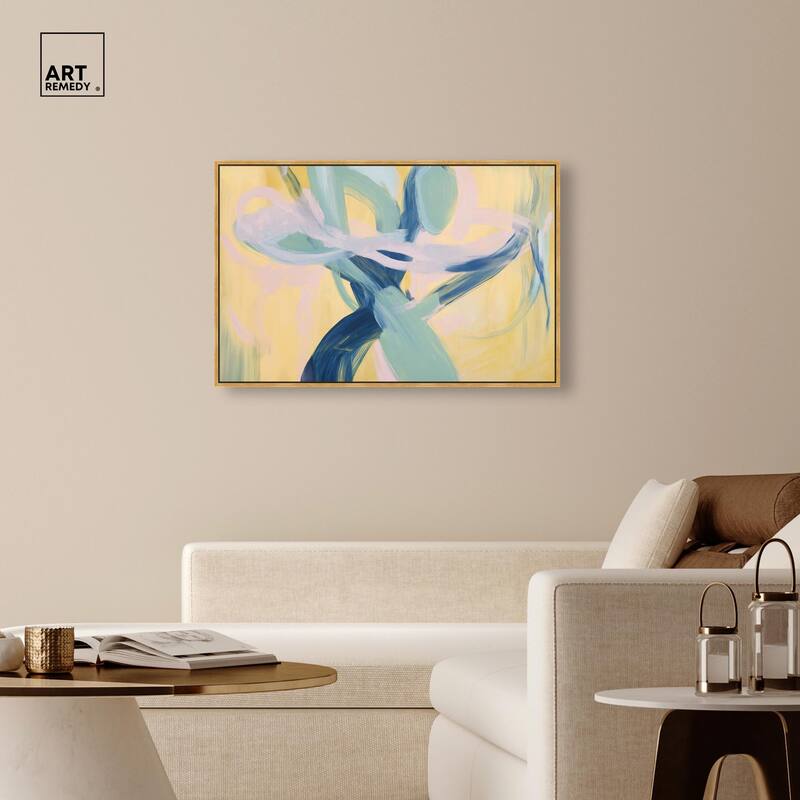 Entangled Embrace II Canvas by Art Remedy
