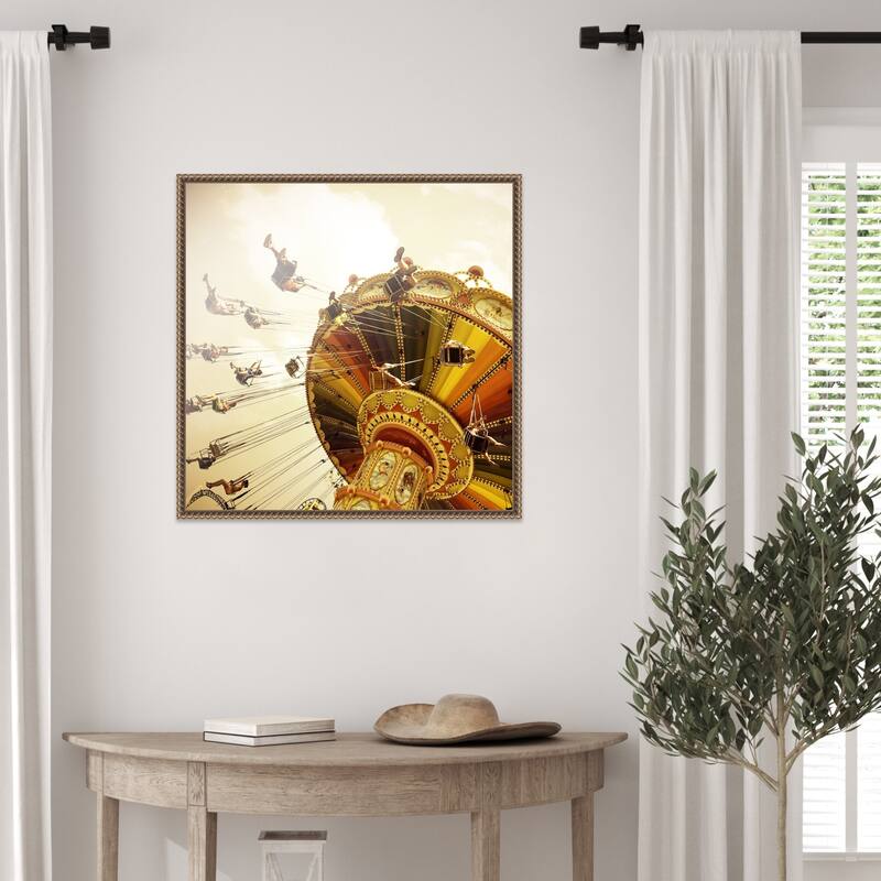 Euphoria by Kapuschinsky Framed Canvas Wall Art Print