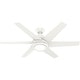 preview thumbnail 2 of 26, Hunter 52" Sotto Ceiling Fan with Integrated LED Light and Handheld Remote