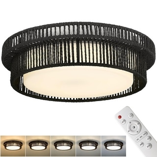 36W 18'' Dimmable Boho Ceiling Light