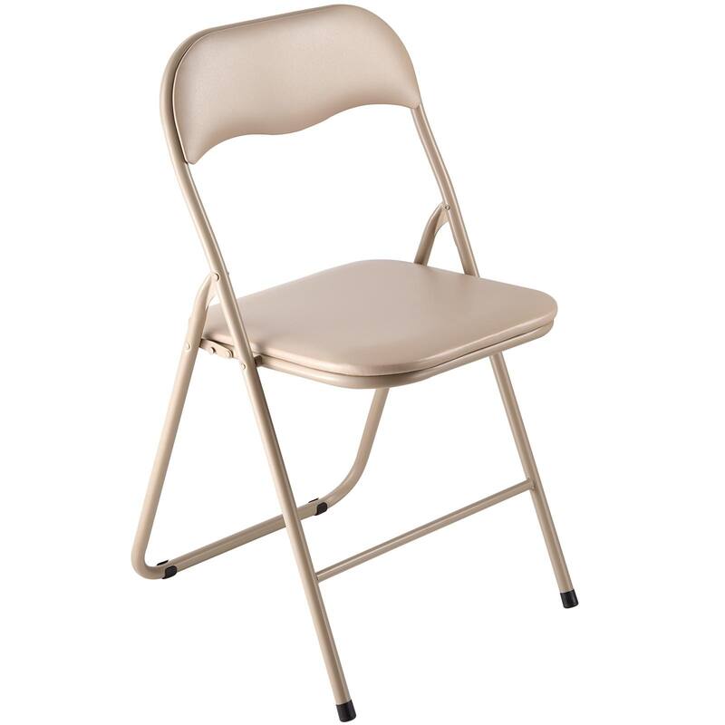 Portable Folding Chair with Padded Cushion for Events