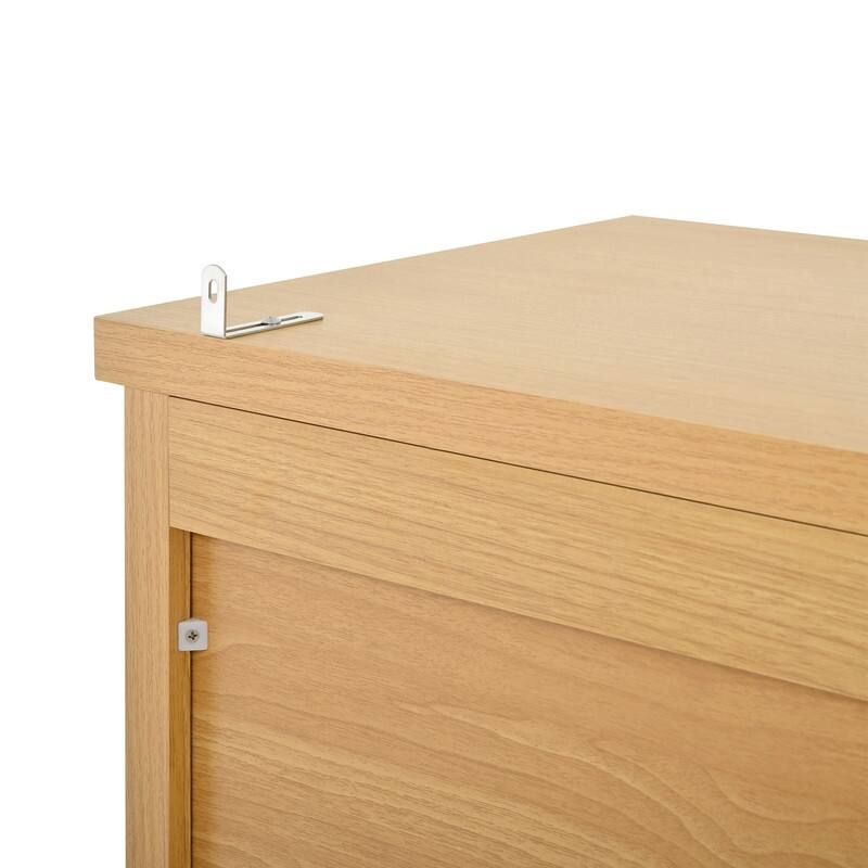 Farmhouse 70" Tall Kitchen Pantry Cabinet,Freestanding Wooden Kitchen Cupboard with 6 Door Shelves and 3 Drawers